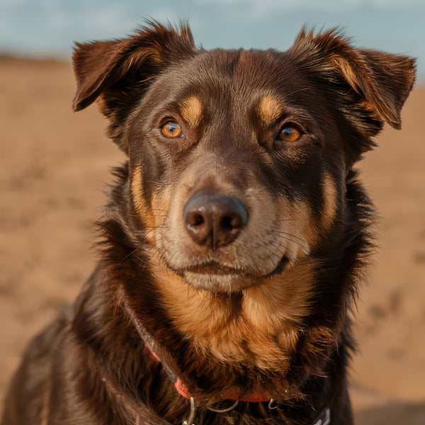 Australian Kelpie White glossy mug