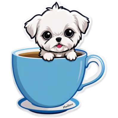 Maltese Bubble-free sticker