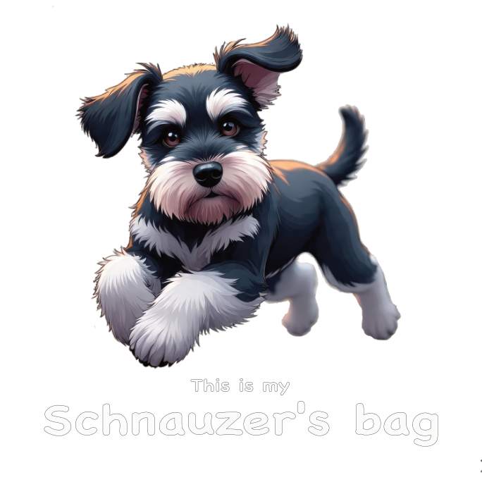 Miniature Schnauzer White Glossy Mug