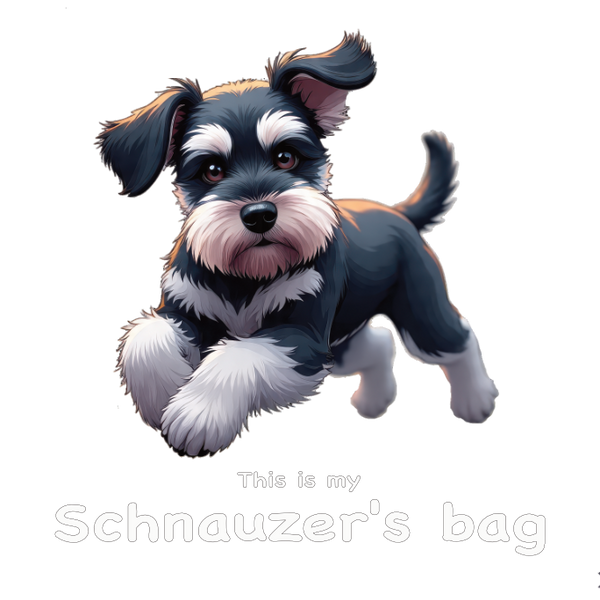 Miniature Schnauzer White Glossy Mug
