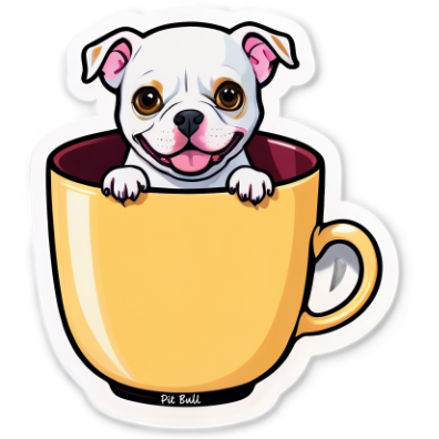 Pit Bull Bubble-free sticker