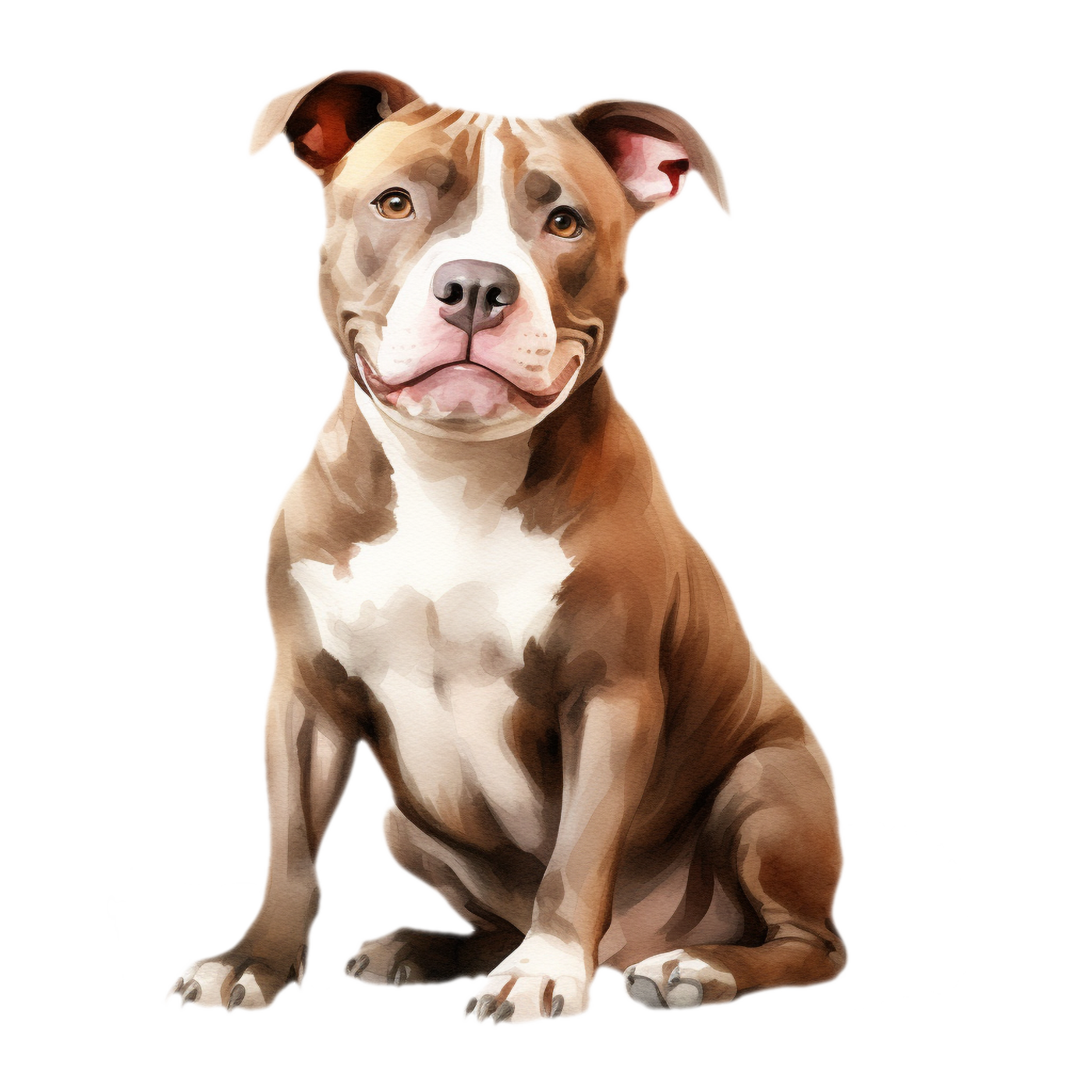 Pit Bull Poster Print