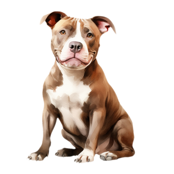 Pit Bull white glossy mug
