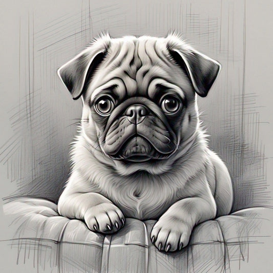 Pug Basic Pillow