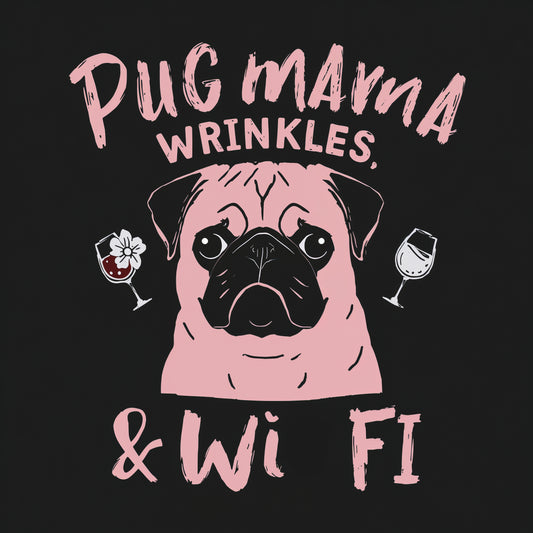 Pug Mania Tote Bags