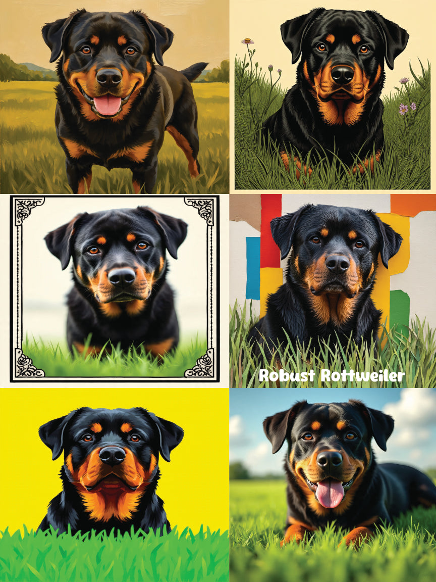 Rottweiler Unisex Premium Sweatshirt