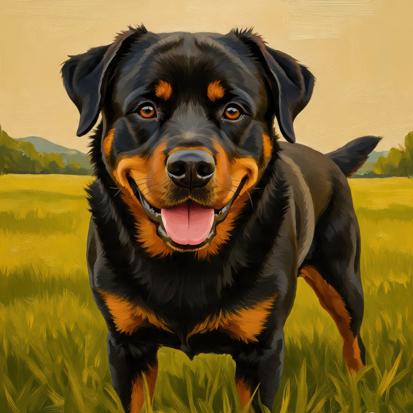 Rottweiler Basic Pillow