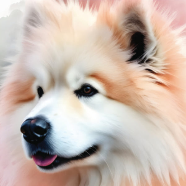 Samoyed white glossy mug