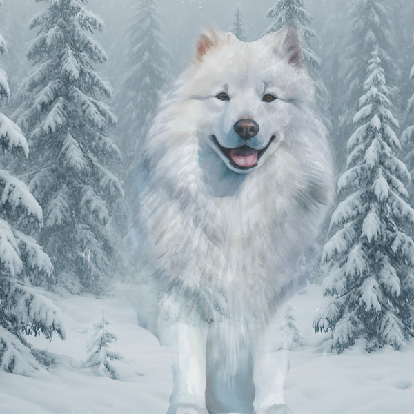 Samoyed Poster Print
