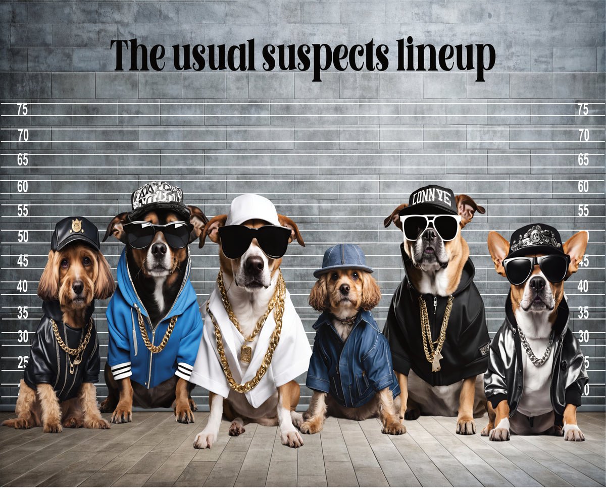 The Usual Suspects Jigsaw Puzzle