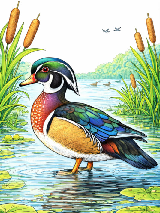 20 Colourful Birds of the World Colouring Book– Volume 1