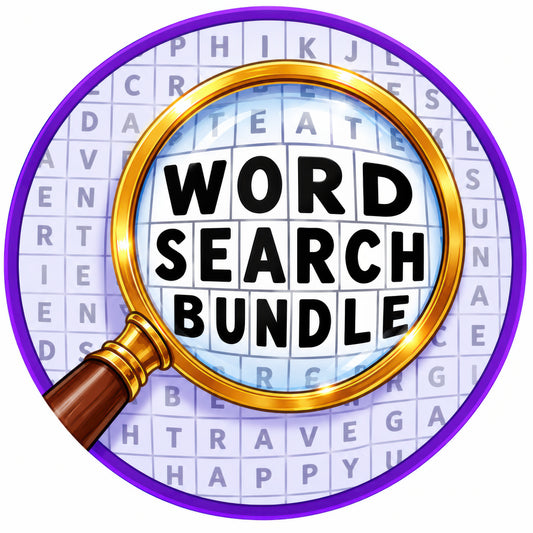 Your Complete Pawpaw Printz Word Search Bundle Digital
