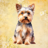 Yorkshire Terrier Poster Print