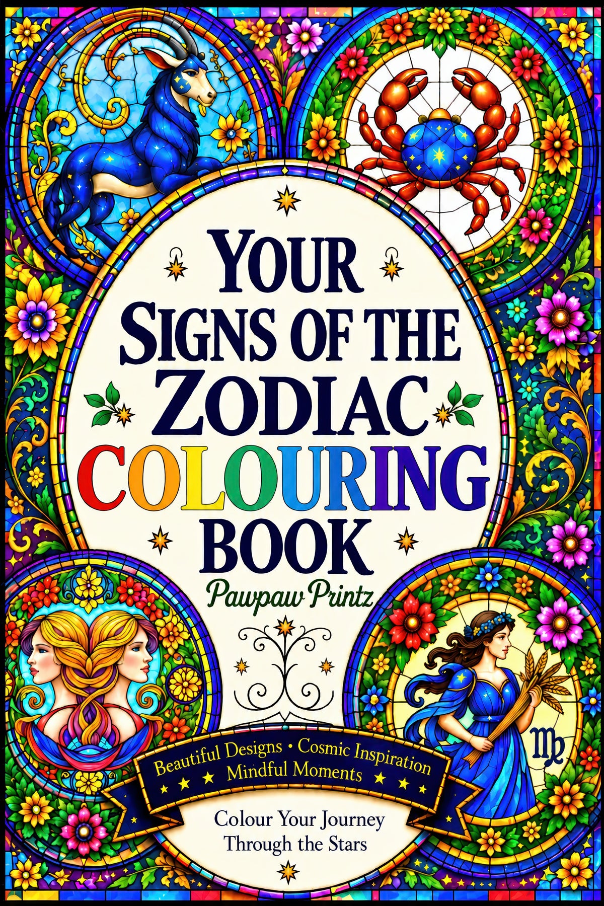 Your Signs of the Zodiac Colouring Book