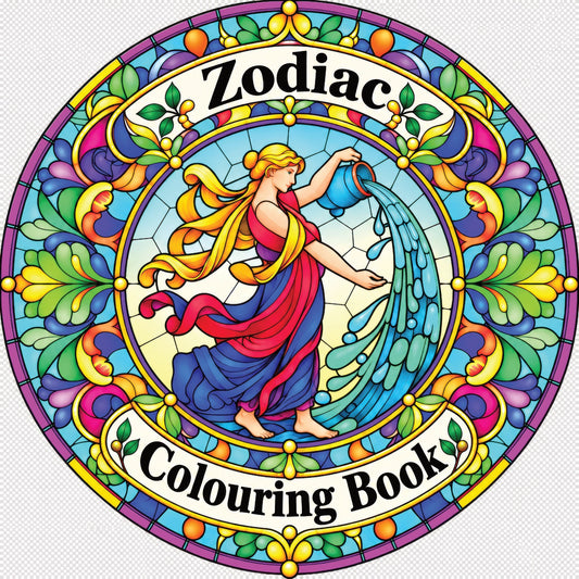 Your Signs of the Zodiac Colouring Book