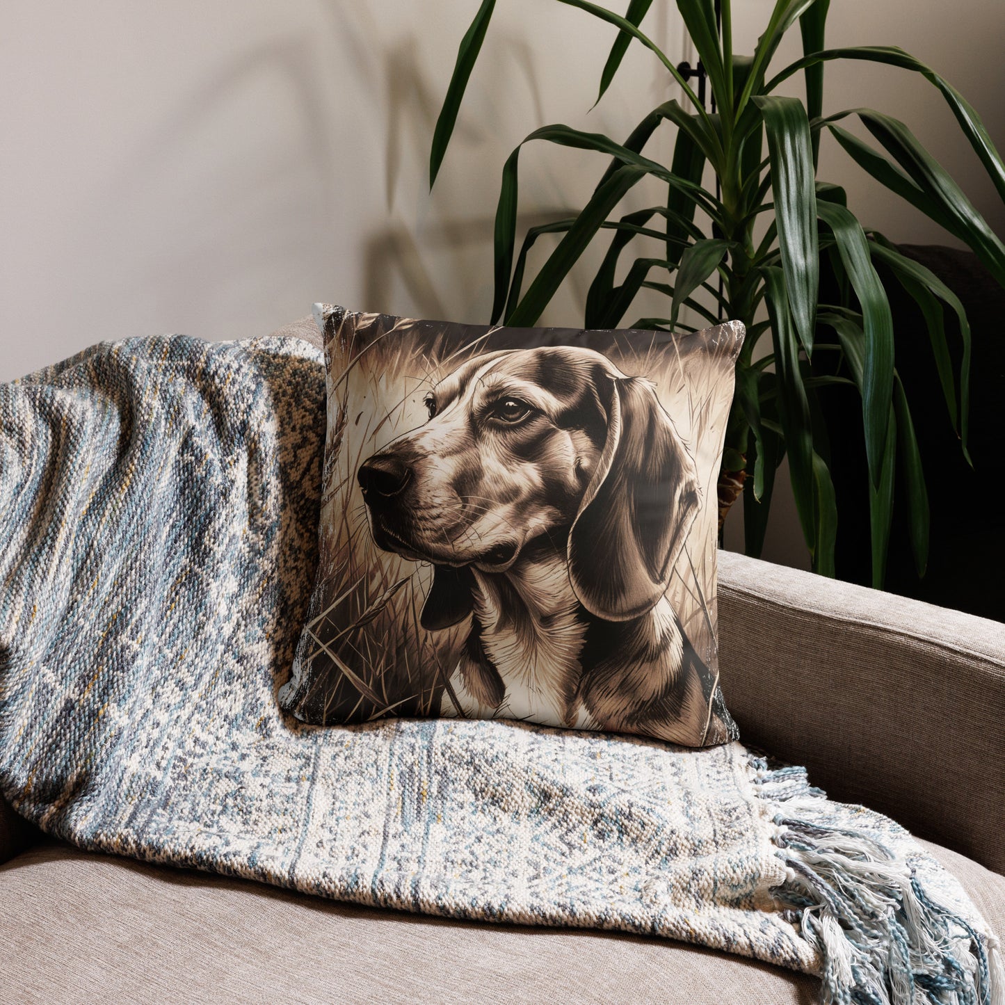 Beagle Basic Pillow
