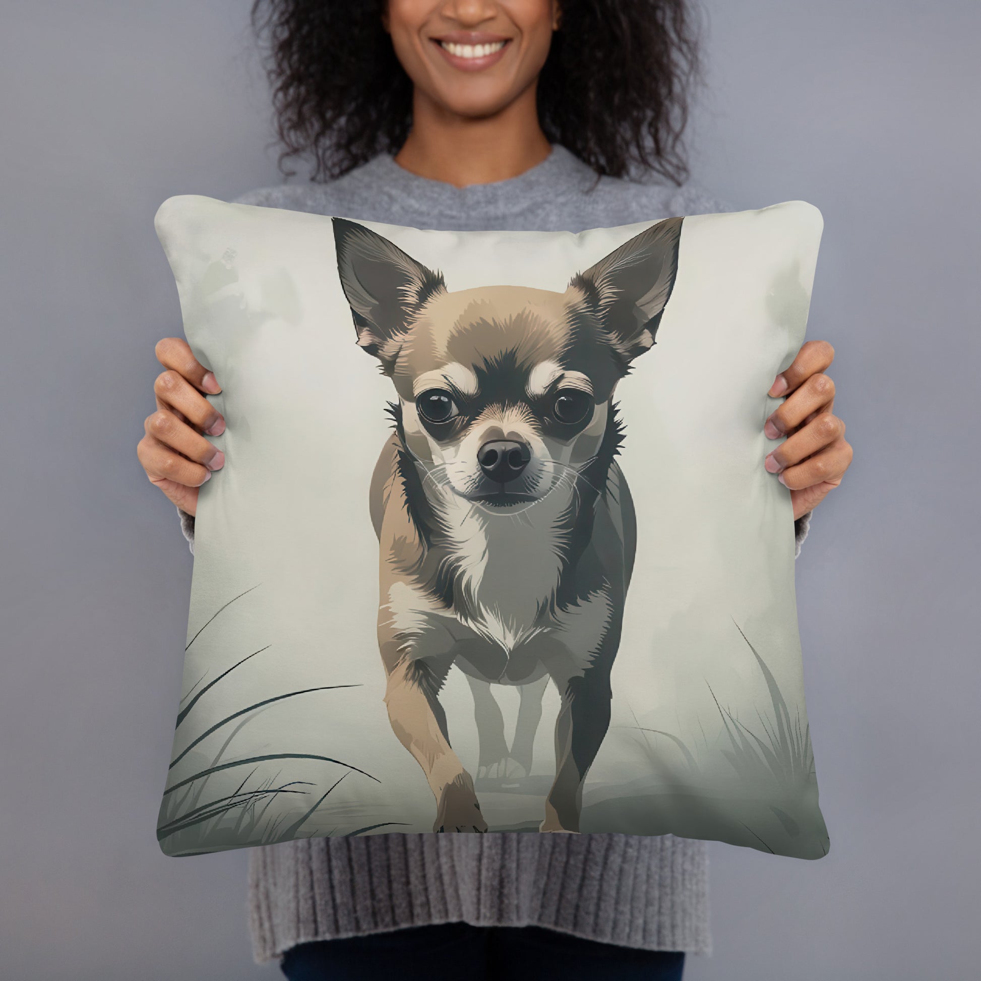 Chihuahua Basic Pillow