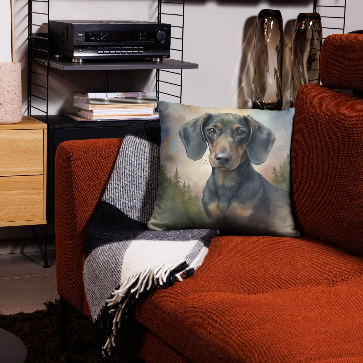 Dachshund Basic Pillow