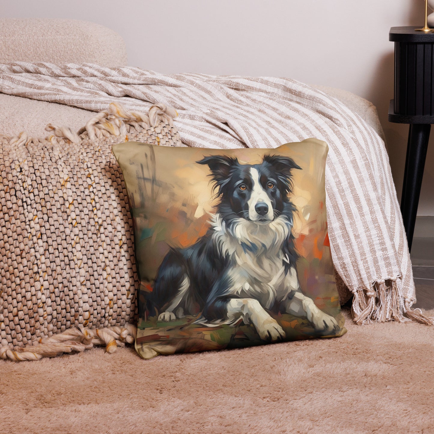 Border Collie Basic Pillow