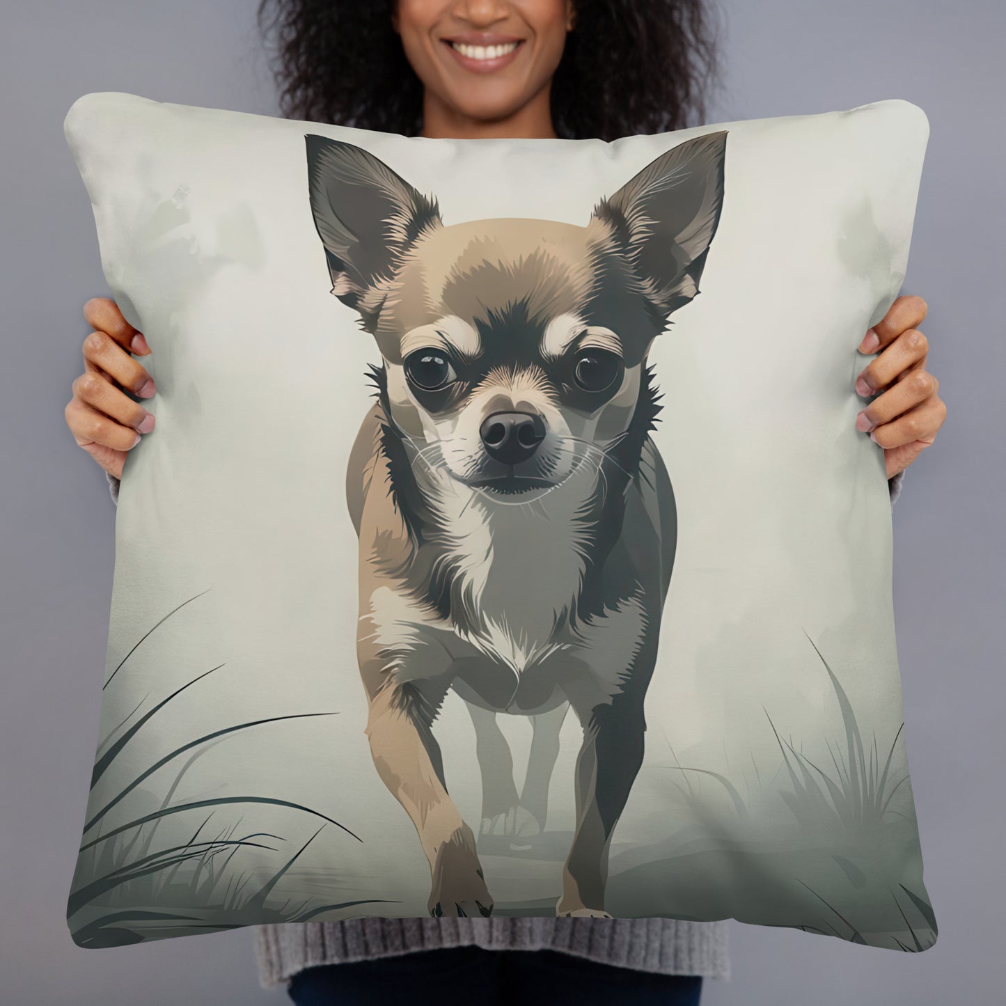 Chihuahua Basic Pillow