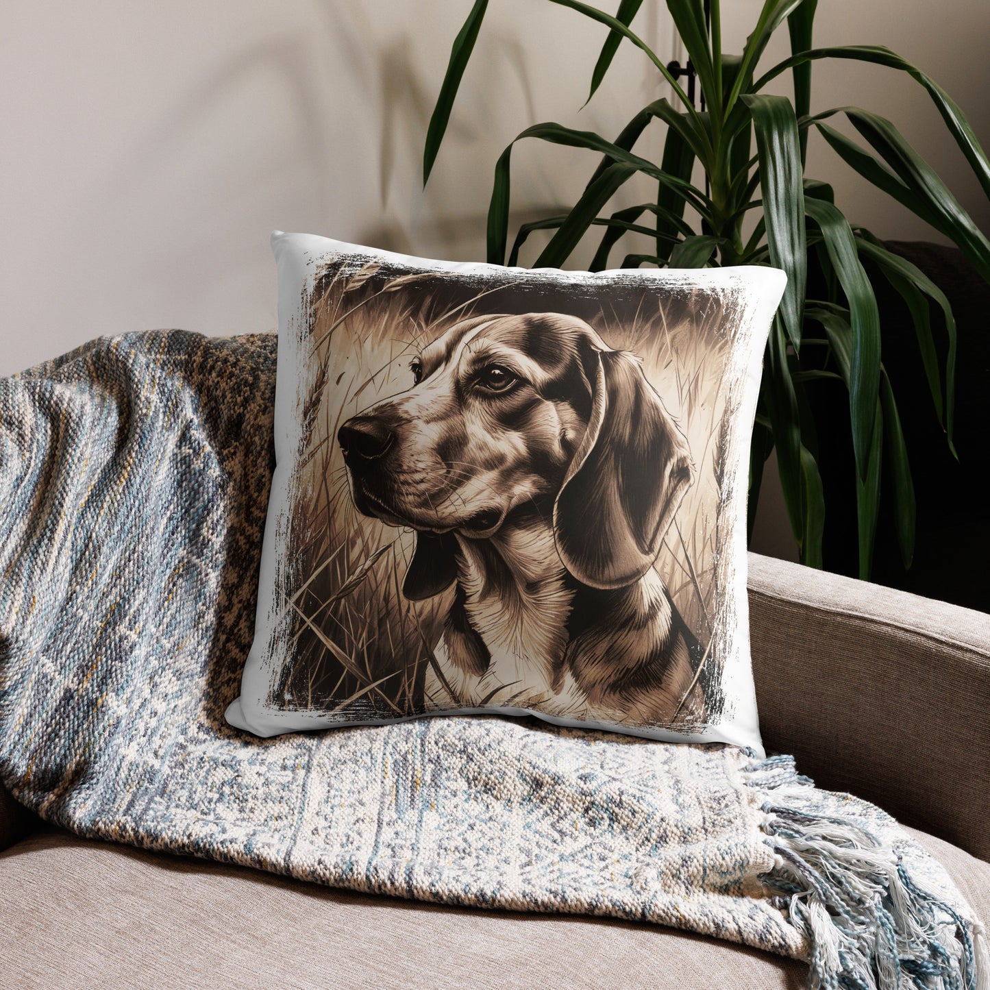 Beagle Basic Pillow