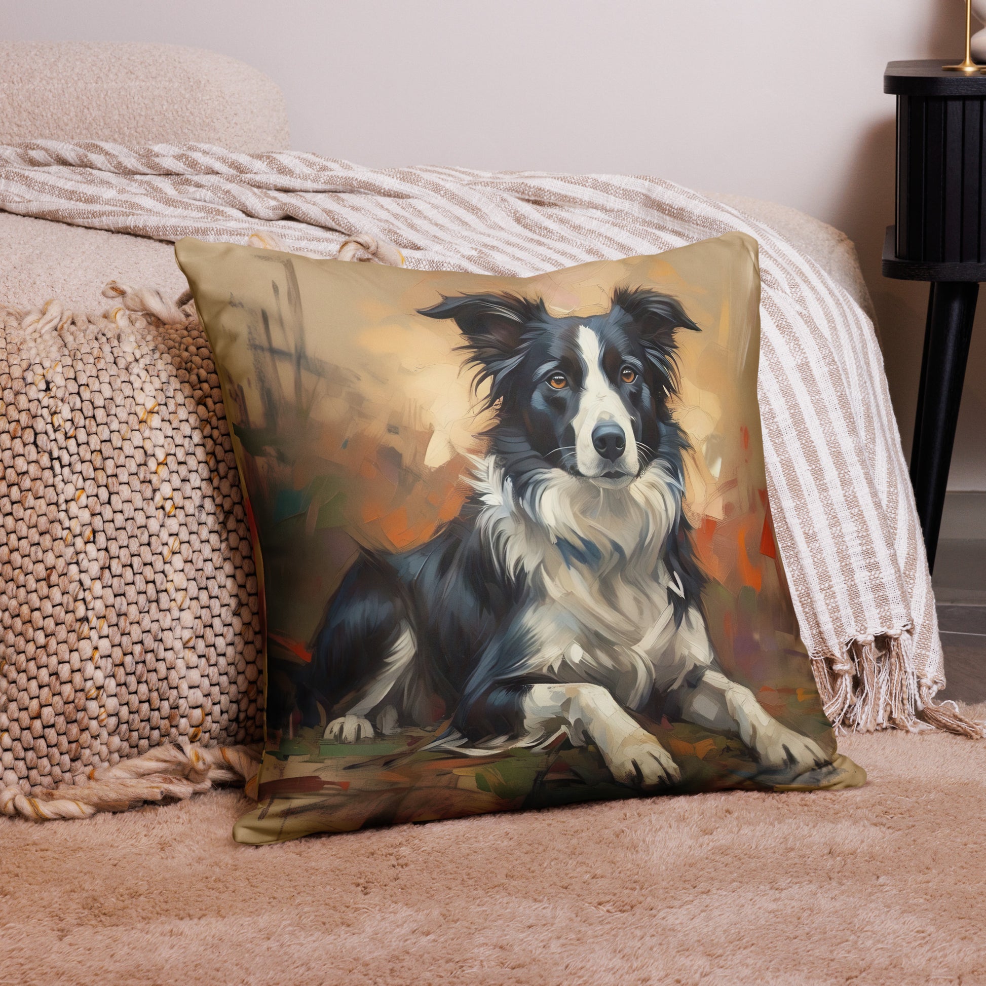 Border Collie Basic Pillow