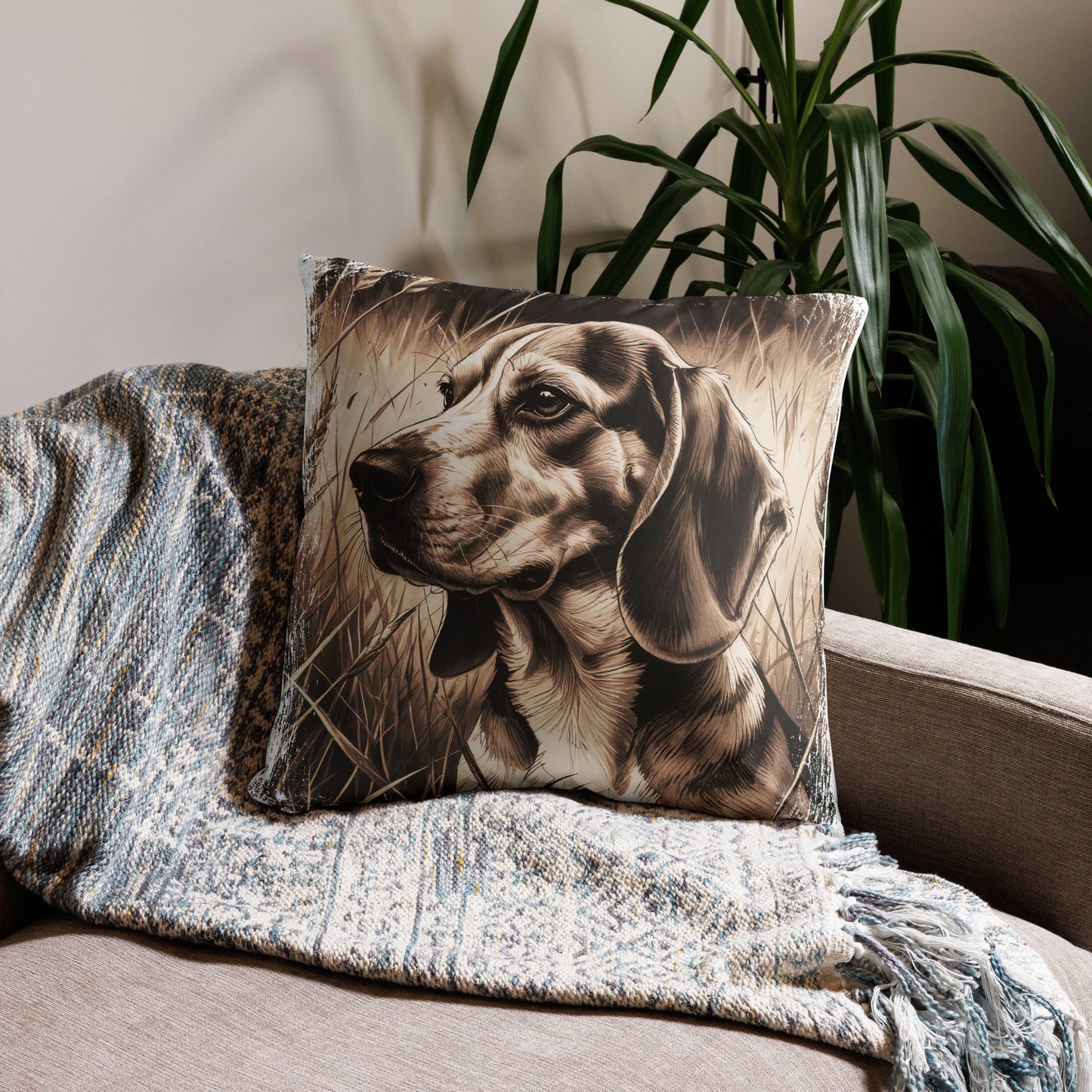Beagle Basic Pillow
