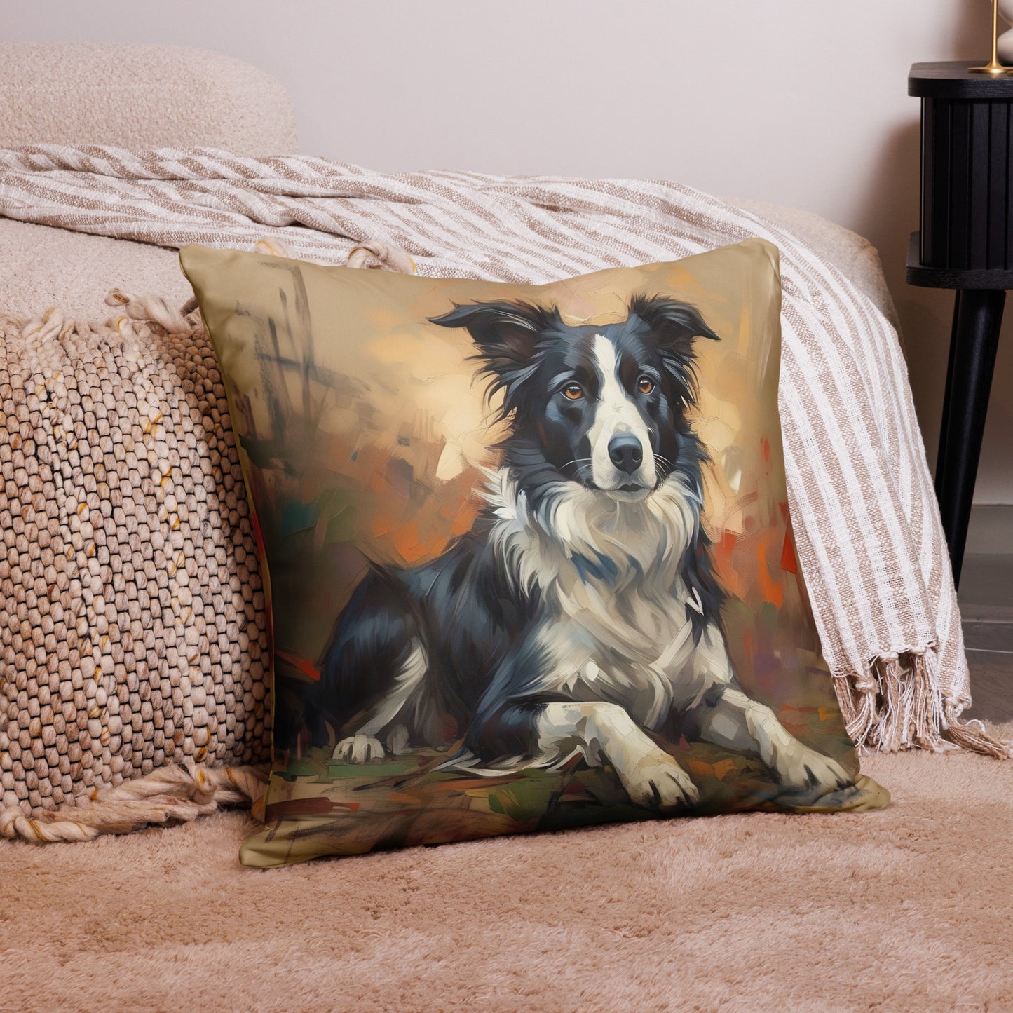 Border Collie Basic Pillow