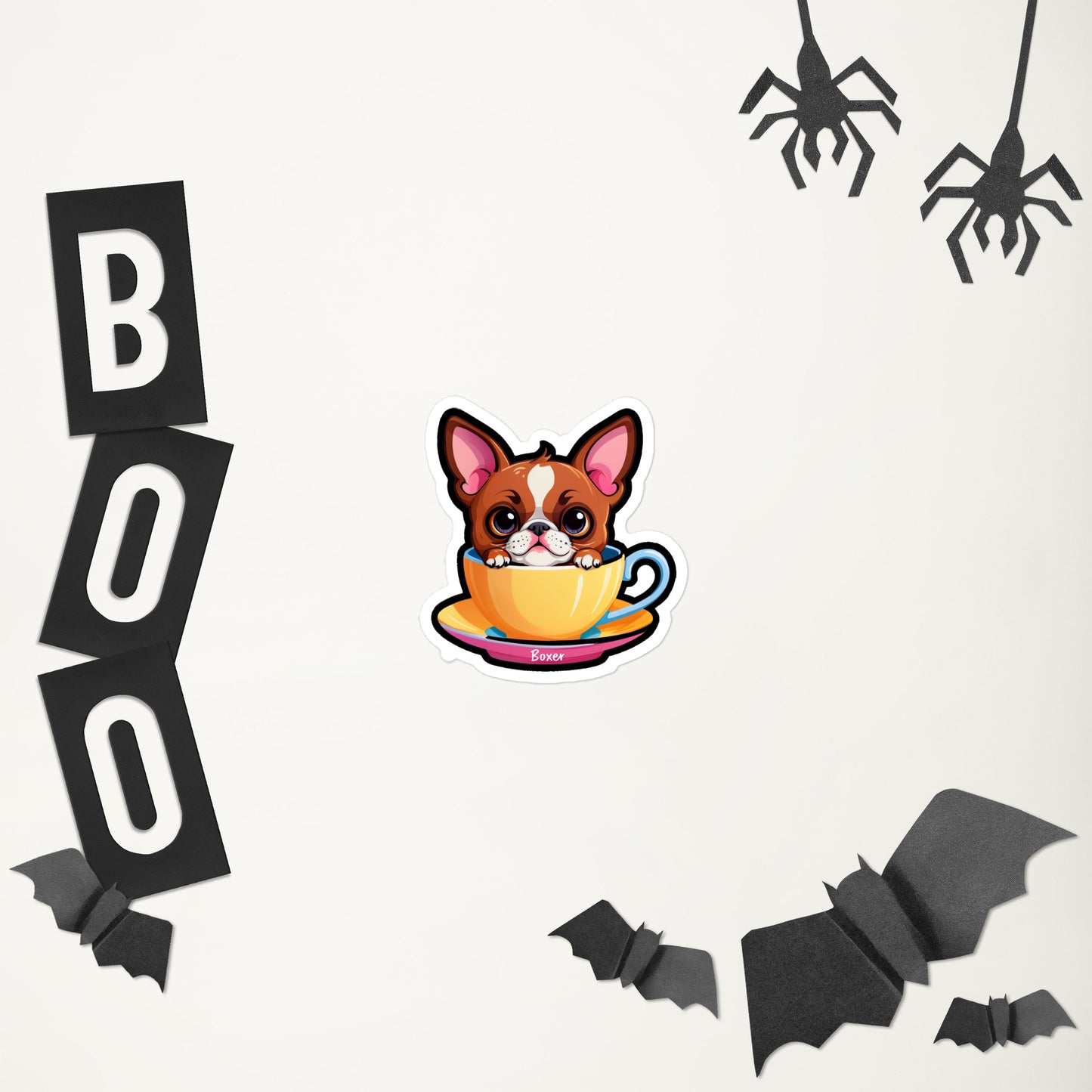 Boxer Bubble-free sticker