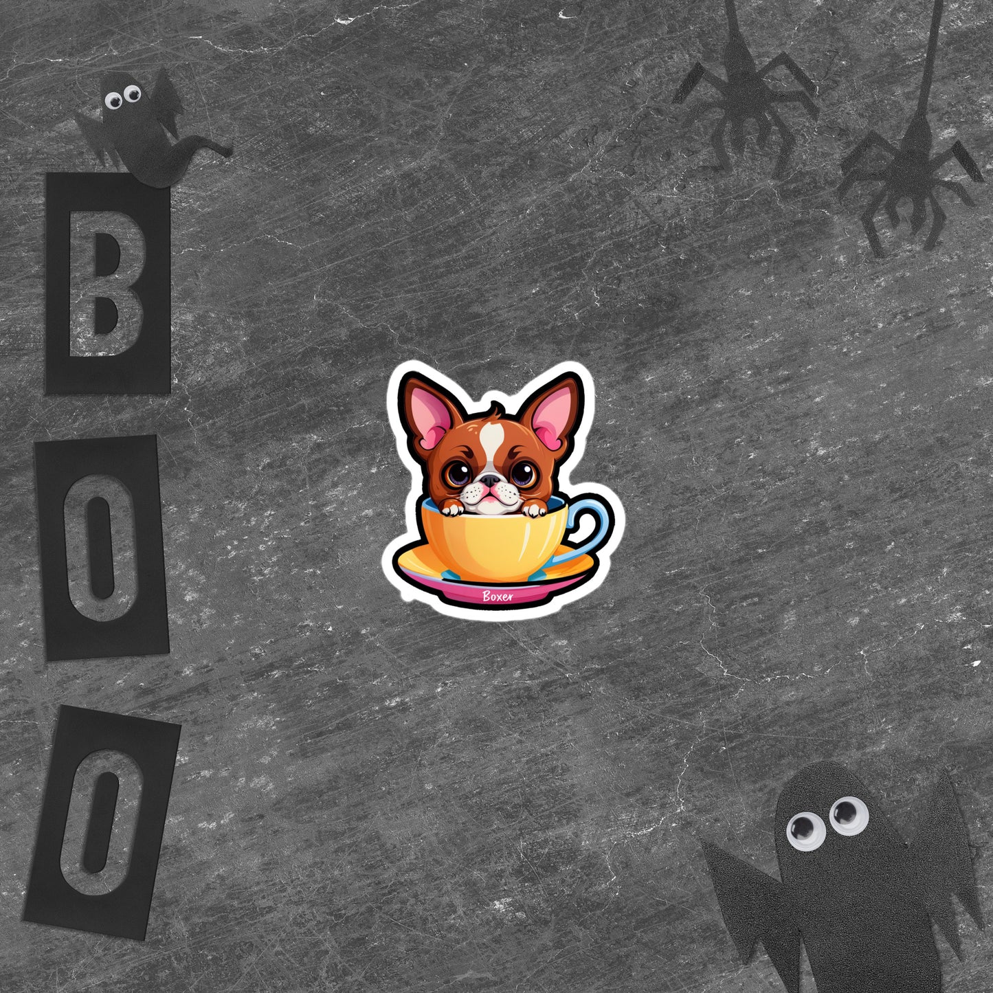 Boxer Bubble-free sticker