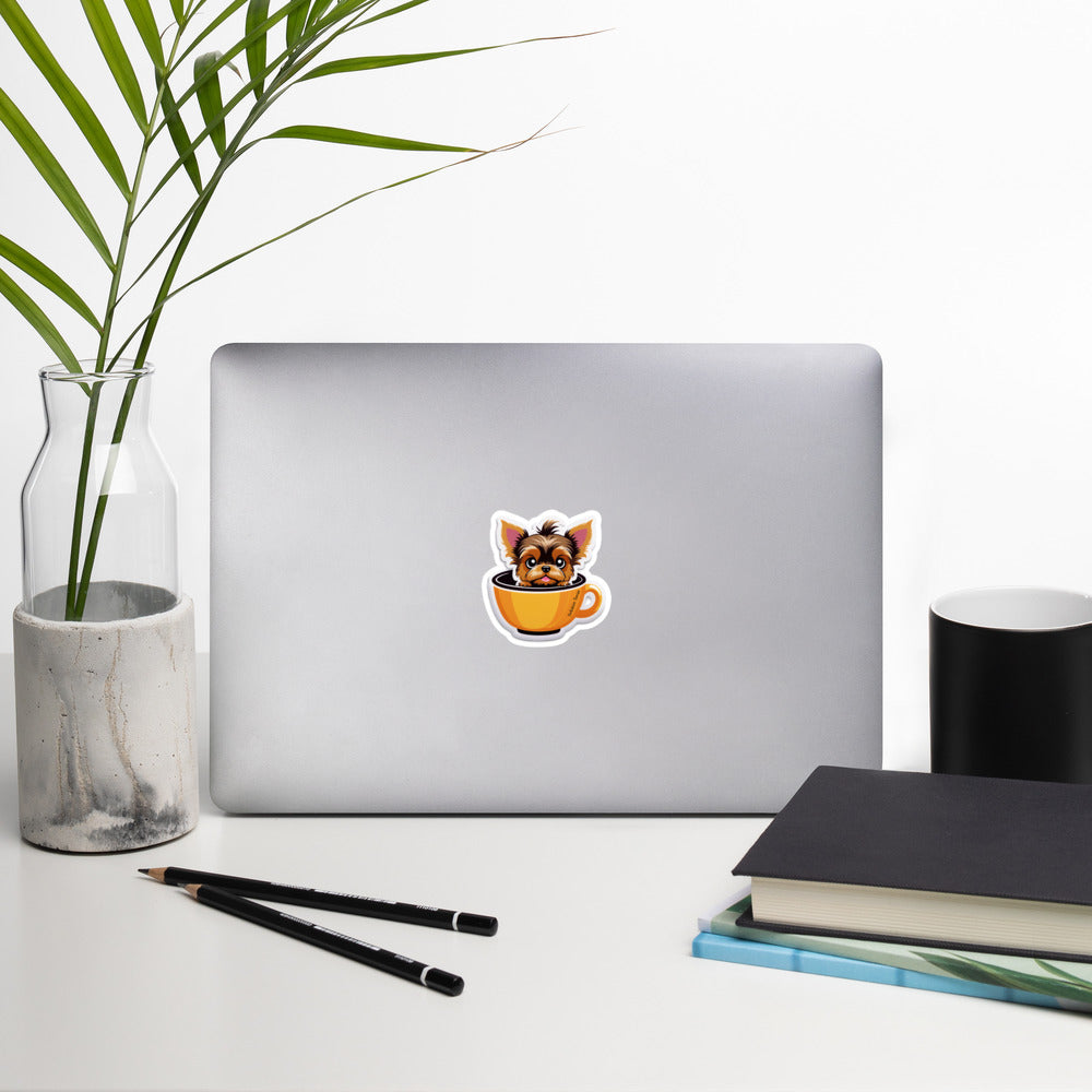Yorkshire Terrier Bubble-free sticker