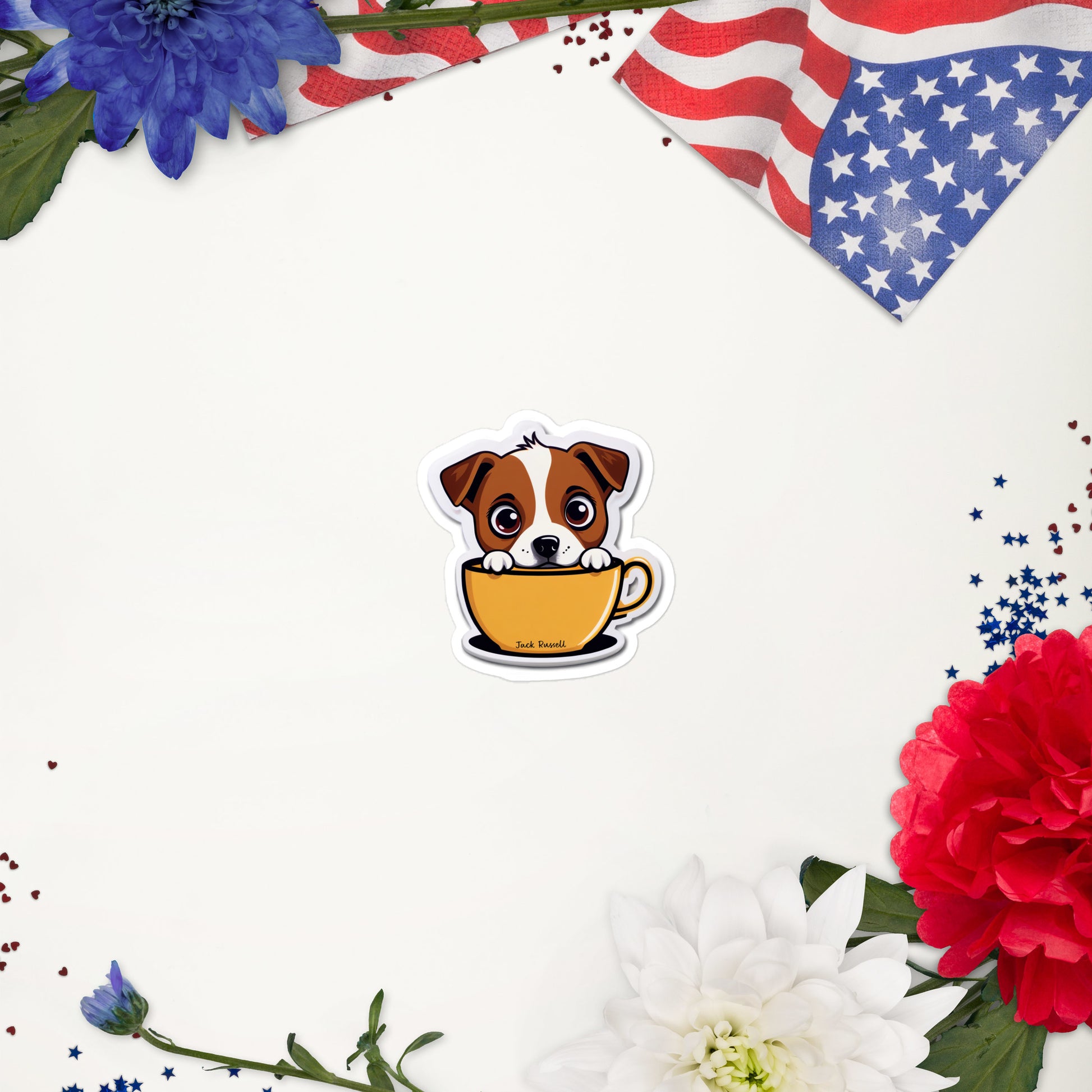 Jack Russell Bubble-free sticker