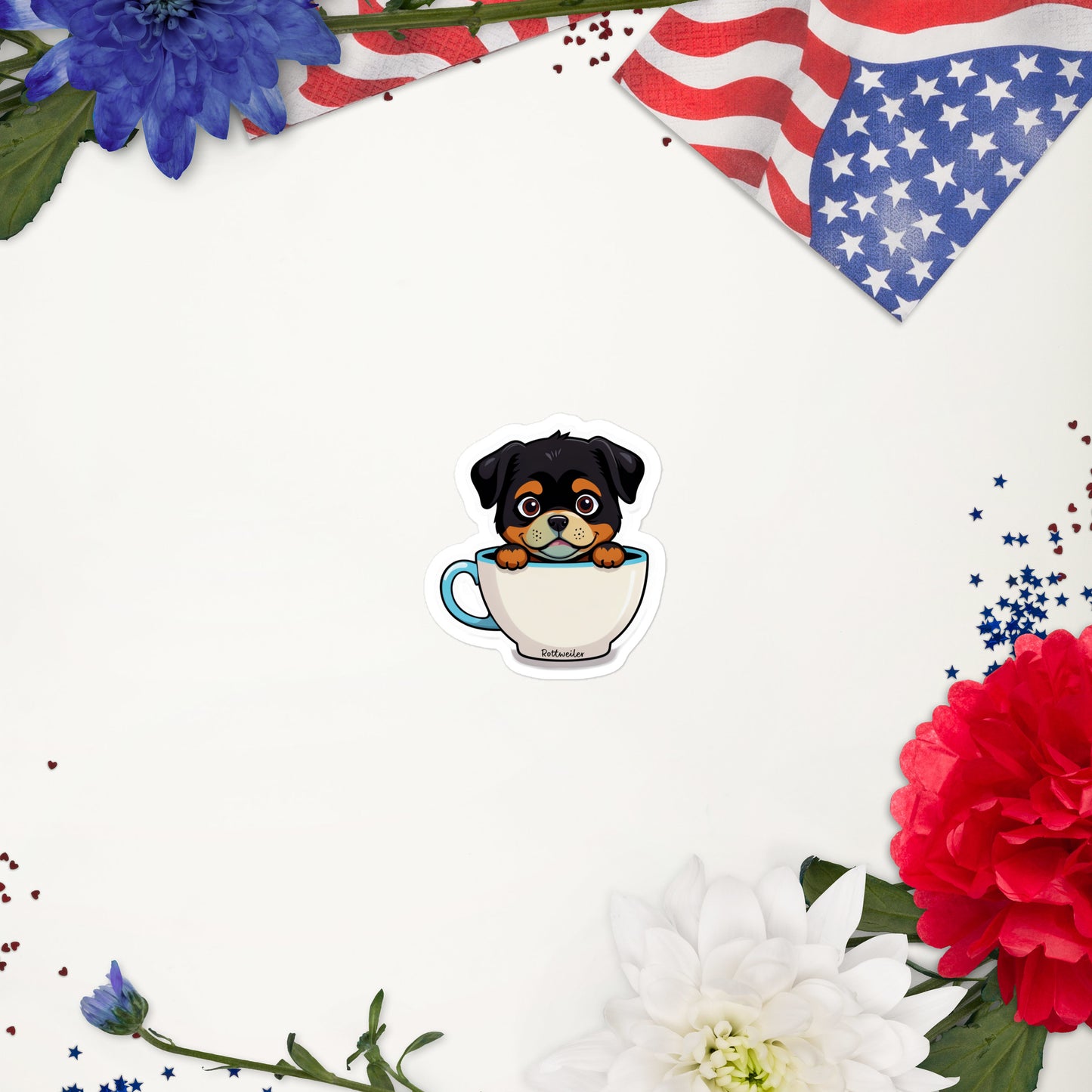 Rottweiler Bubble-free sticker