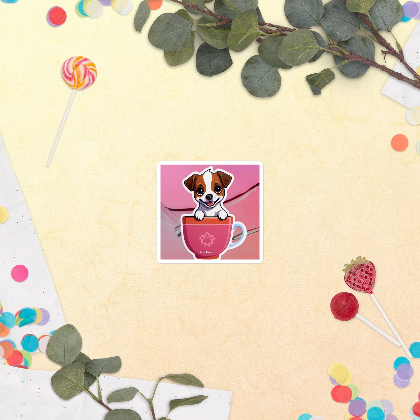 Jack Russell Bubble-free sticker