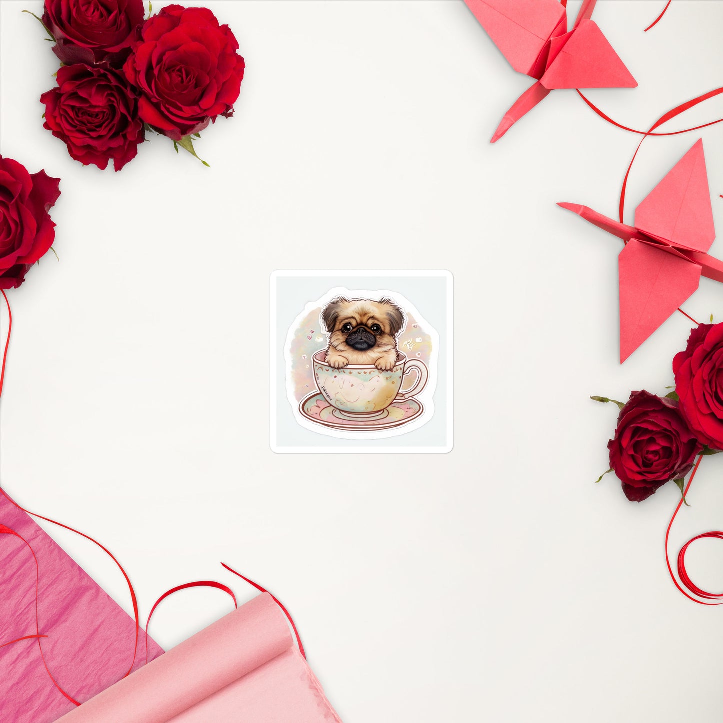 Pekingese Bubble-free sticker