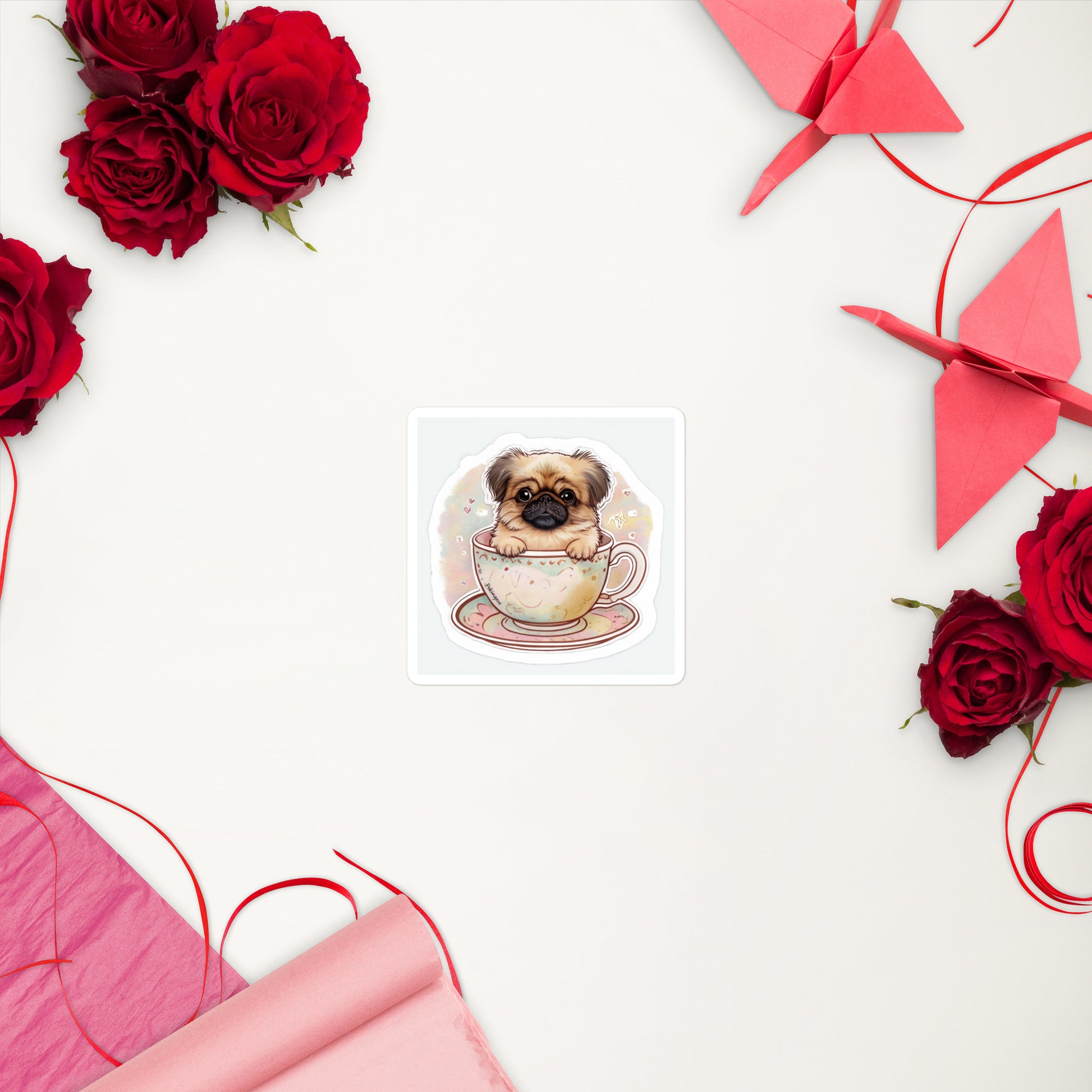 Pekingese Bubble-free sticker
