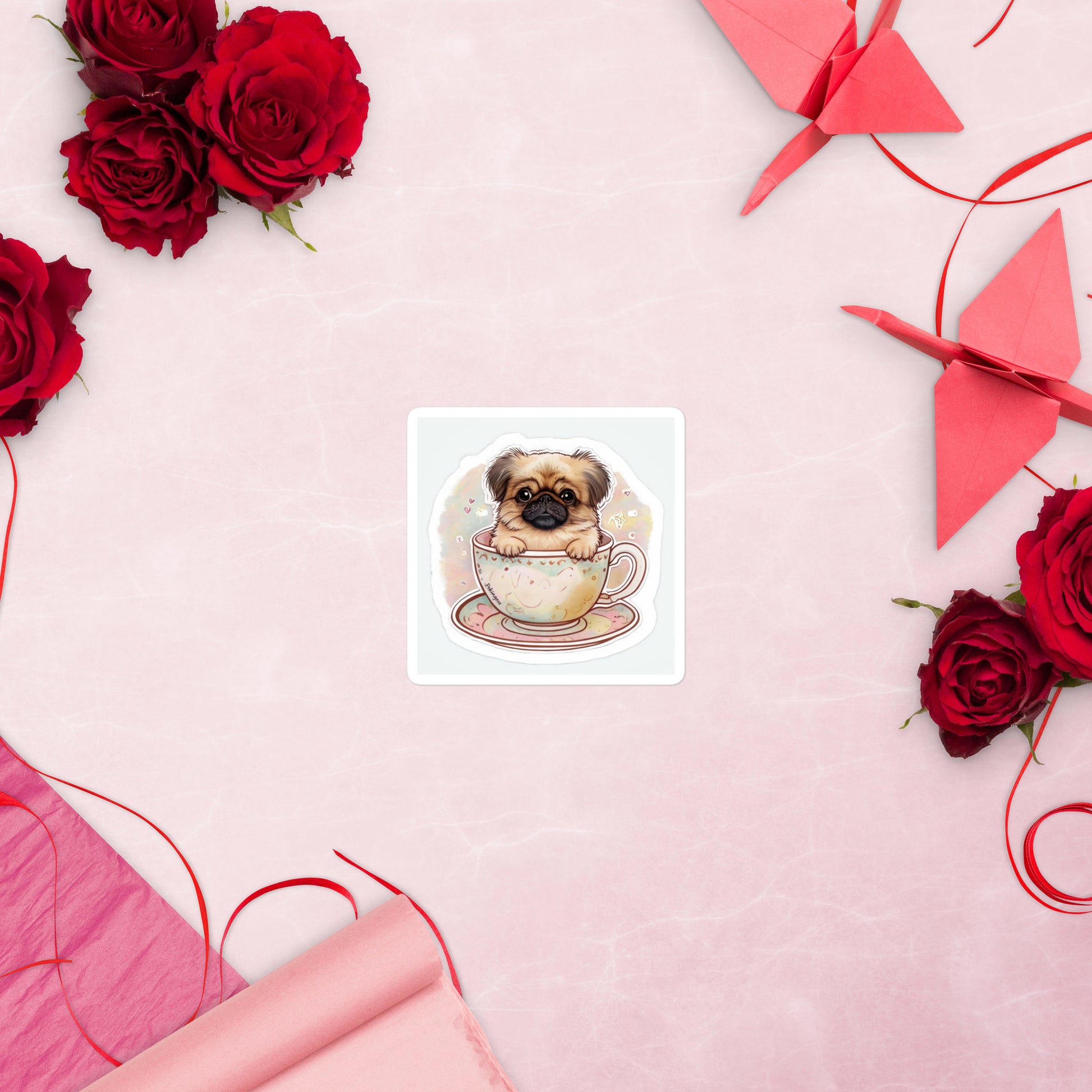 Pekingese Bubble-free sticker