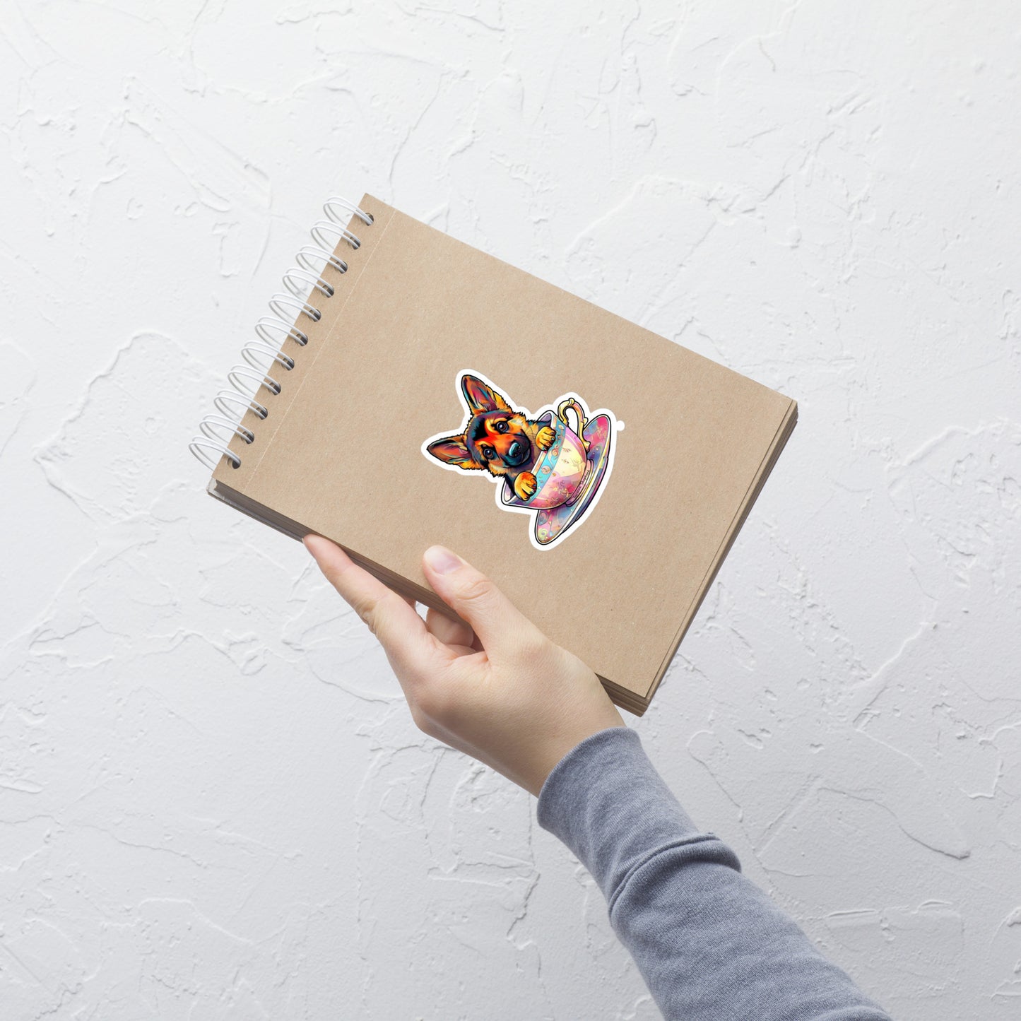 German Shepherd Bubble-free sticker
