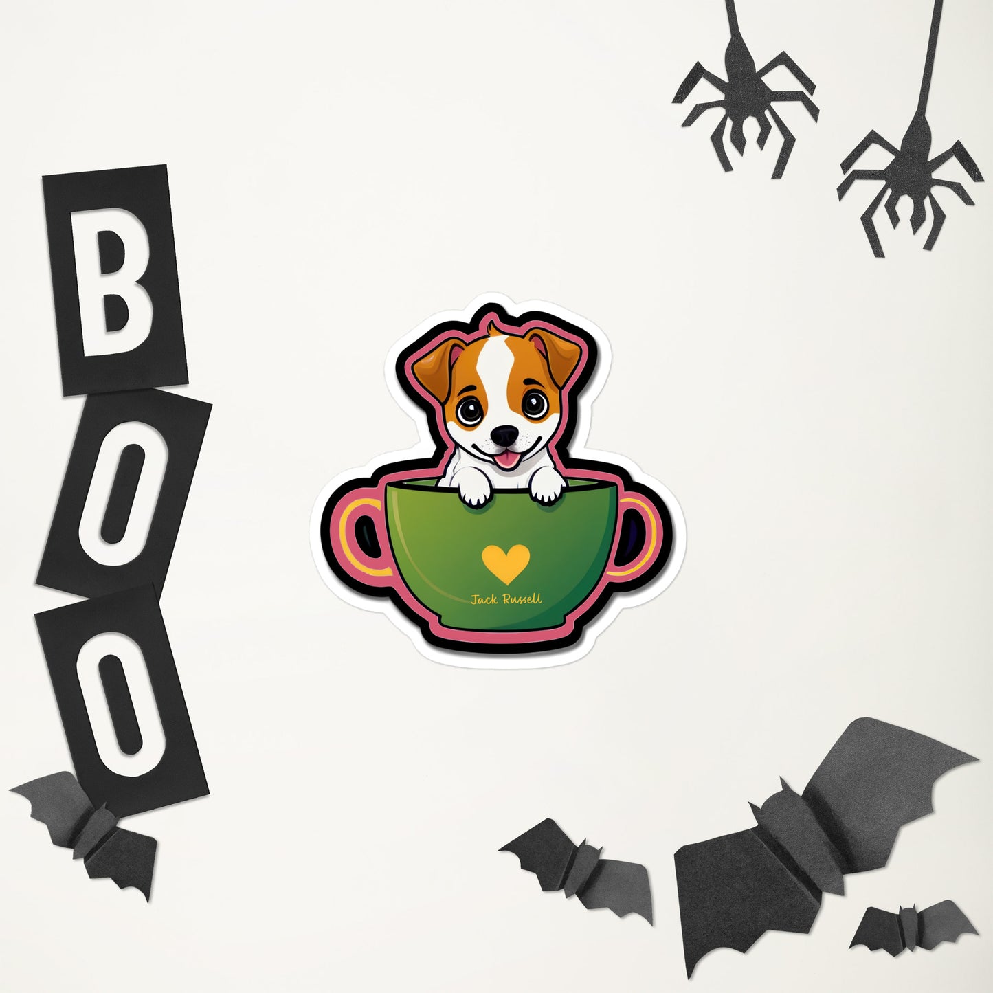 Jack Russell Bubble-free sticker