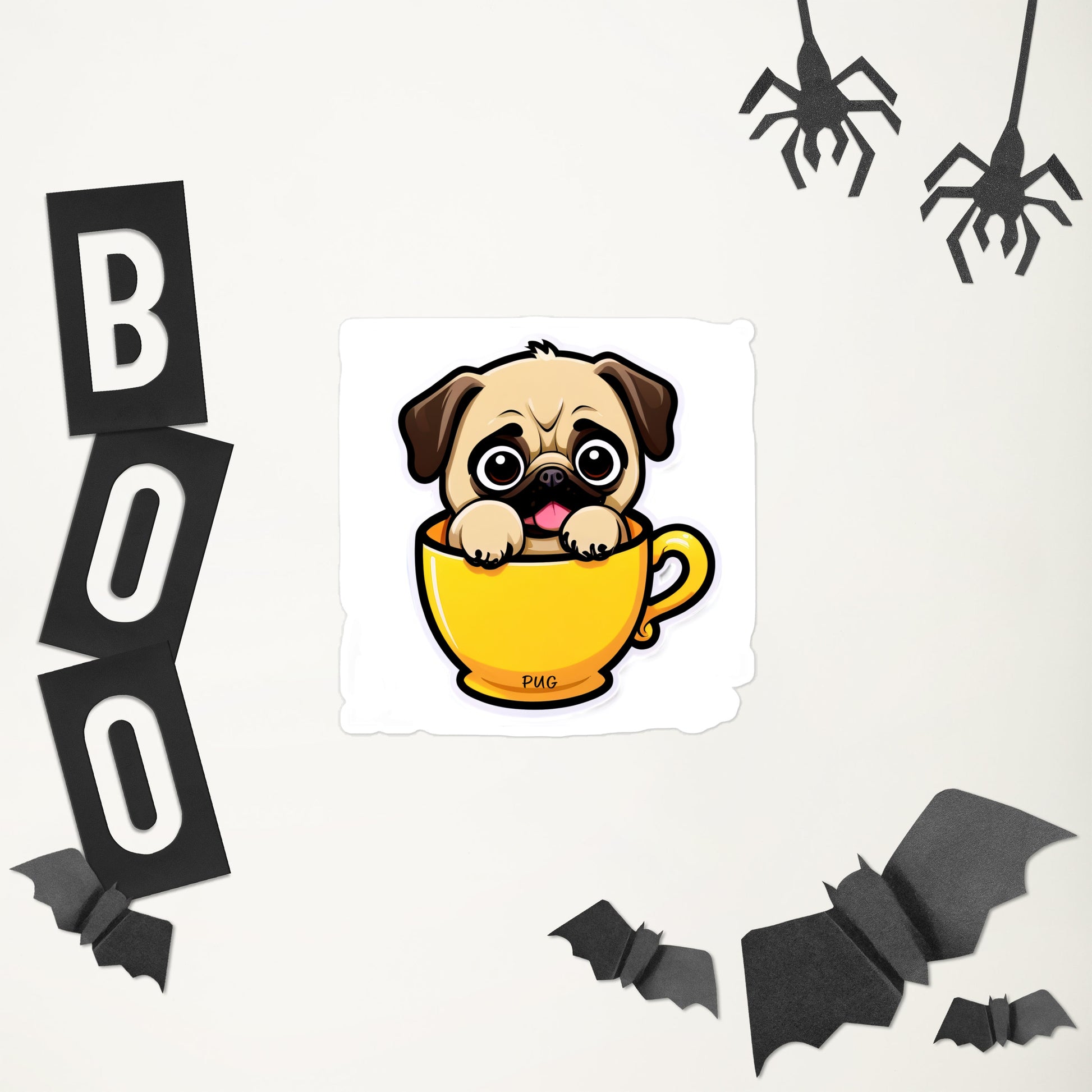 Pug Bubble-free sticker