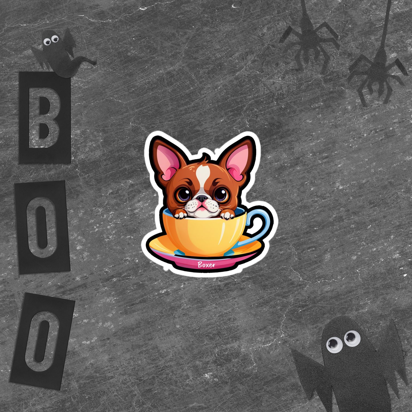 Boxer Bubble-free sticker