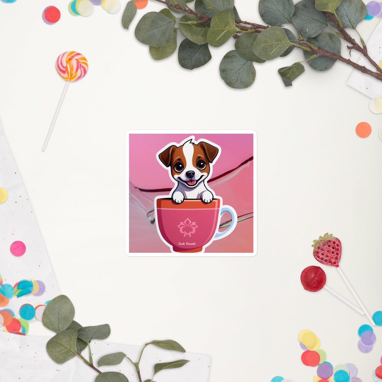 Jack Russell Bubble-free sticker