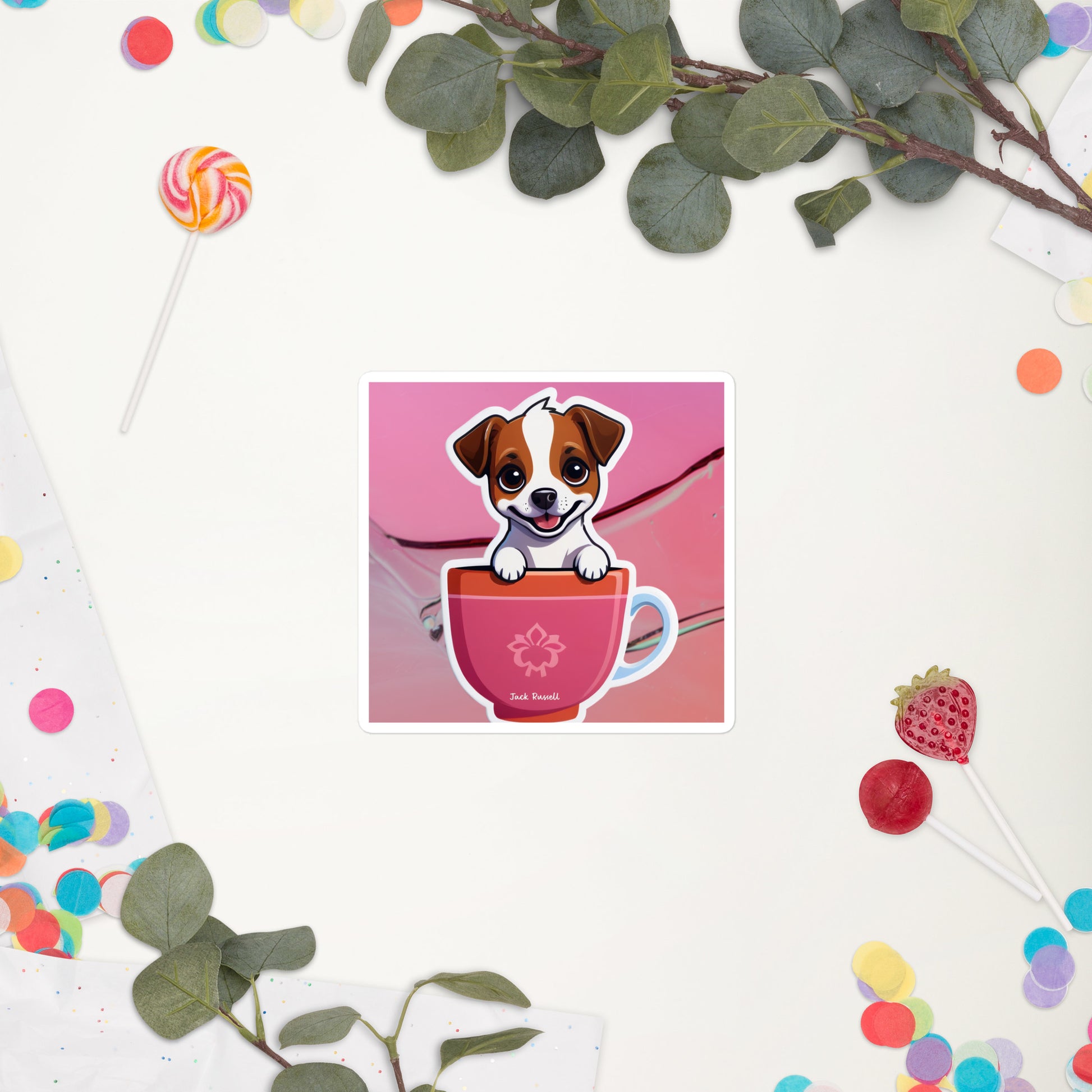 Jack Russell Bubble-free sticker