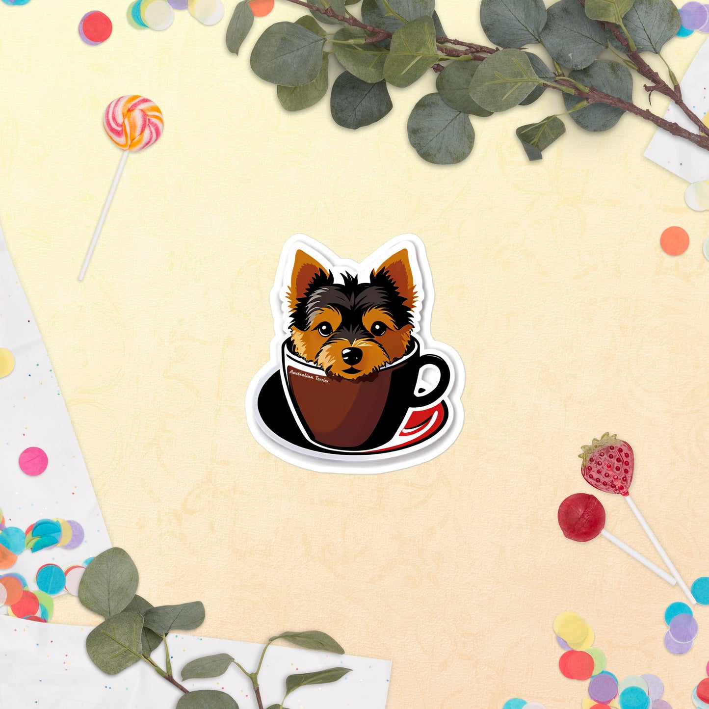Australian Terrier Bubble-free sticker