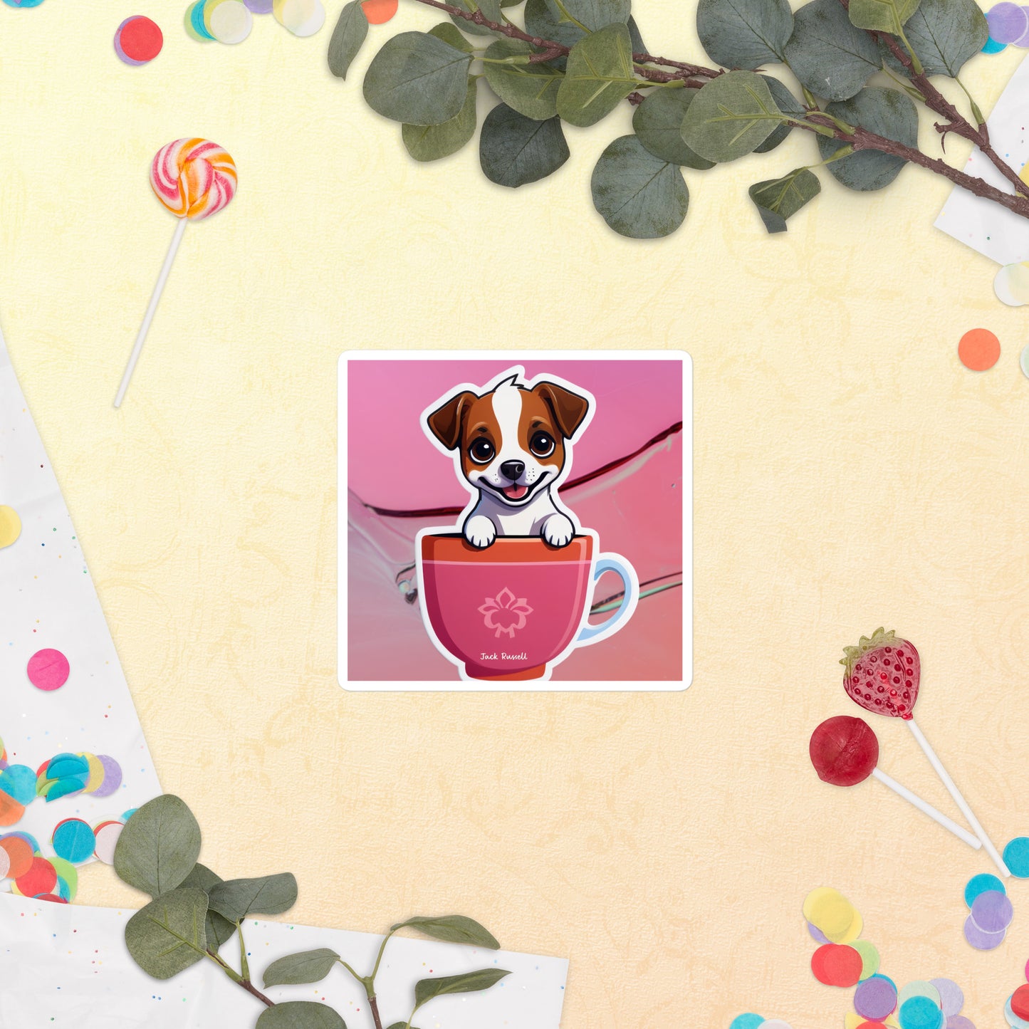 Jack Russell Bubble-free sticker