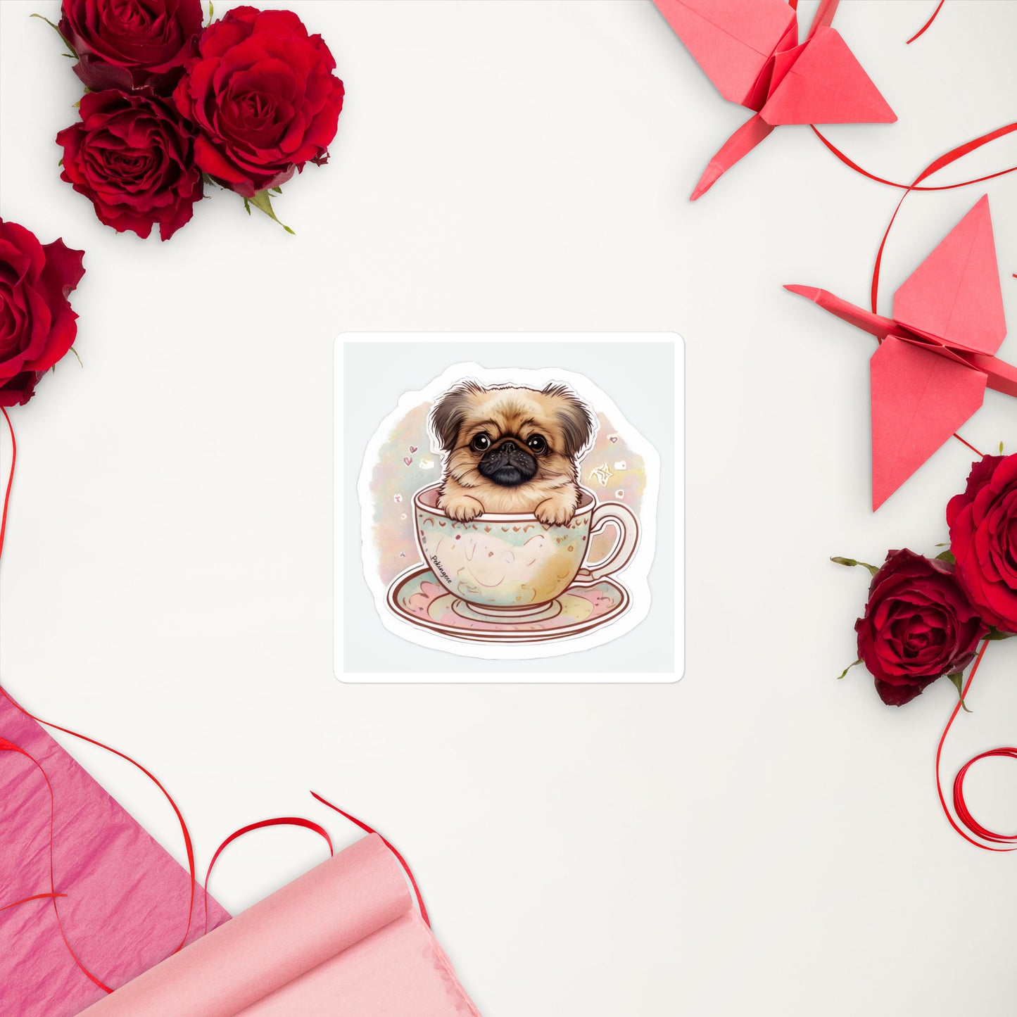 Pekingese Bubble-free sticker