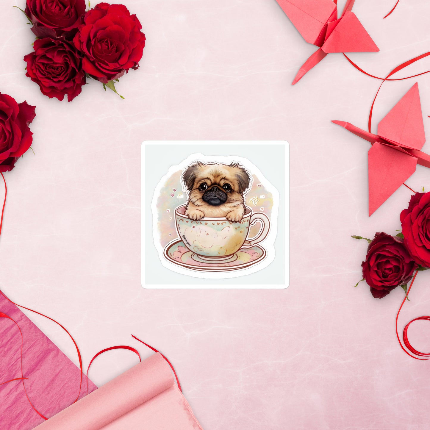 Pekingese Bubble-free sticker