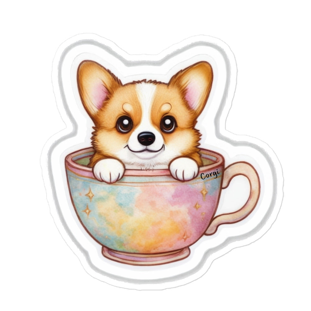 Corgi Bubble-free sticker