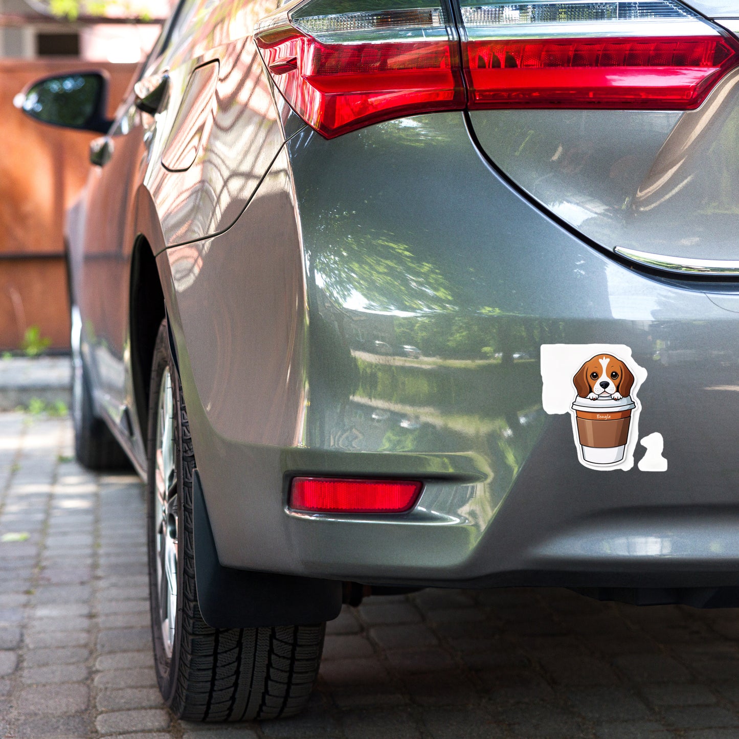 Beagle Bubble-free sticker