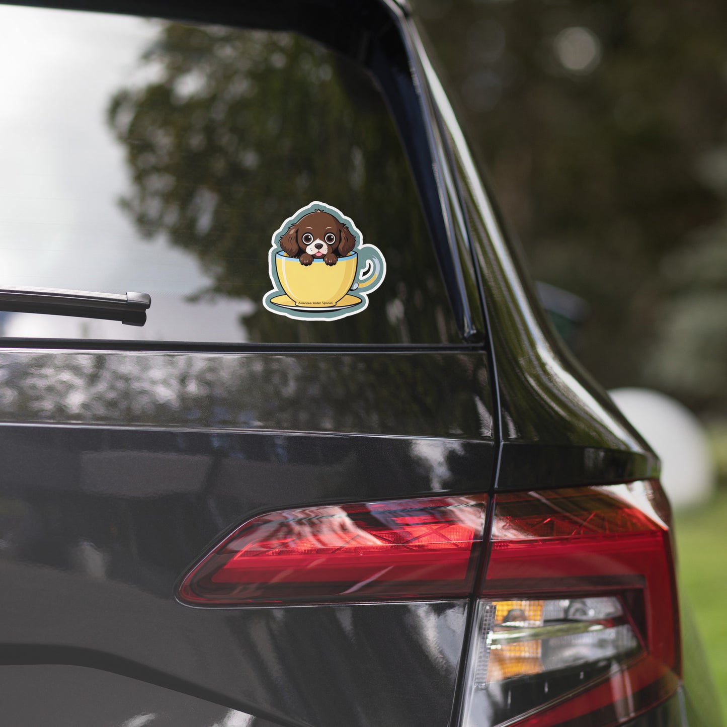 American Water Spaniel Bubble-free stickers